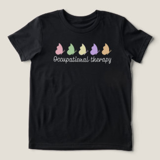 Ergotherapie OT Schattige hart Tri-Blend Shirt