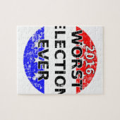 Ergste verkiezingsdag legpuzzel (Horizontaal)