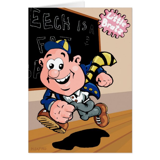 "Eric at School Card" (Voorkant)