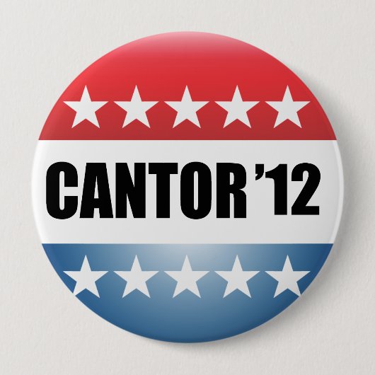 ERIC CANTOR RONDE BUTTON 4,0 CM (Voorkant)