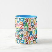 Eric Carle | Alfabet Pattern Letters Mok (Midden)