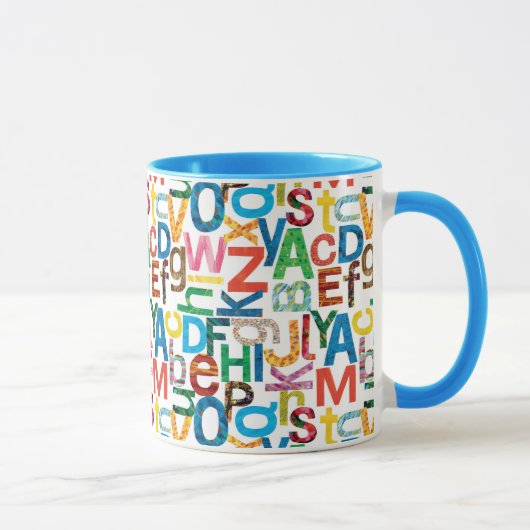 Eric Carle | Alfabet Pattern Letters Mok (Rechts)