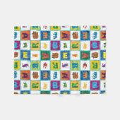 Eric Carle | B staat voor Beer Fleece Deken (Voorkant (Horizontaal))