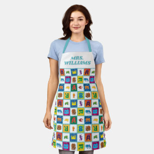 Eric Carle B staat voor Beer Schort