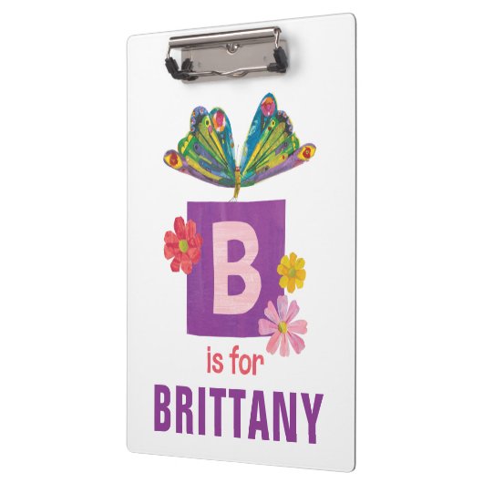 Eric Carle | B staat voor Butterfly Klembord (Links)