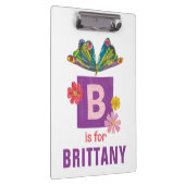 Eric Carle | B staat voor Butterfly Klembord (Rechts)