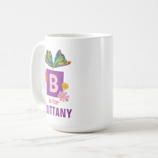 Eric Carle | B staat voor Butterfly Koffiemok (Voorkant links)