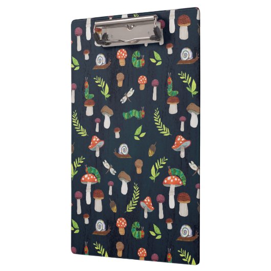 Eric Carle | Bugs en paddenstoelen patroon Klembord (Links)