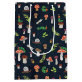 Eric Carle | Bugs en paddenstoelen patroon Medium Cadeauzakje (Achterkant)