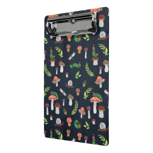 Eric Carle | Bugs en paddenstoelen patroon Mini Klembord (Angled2)