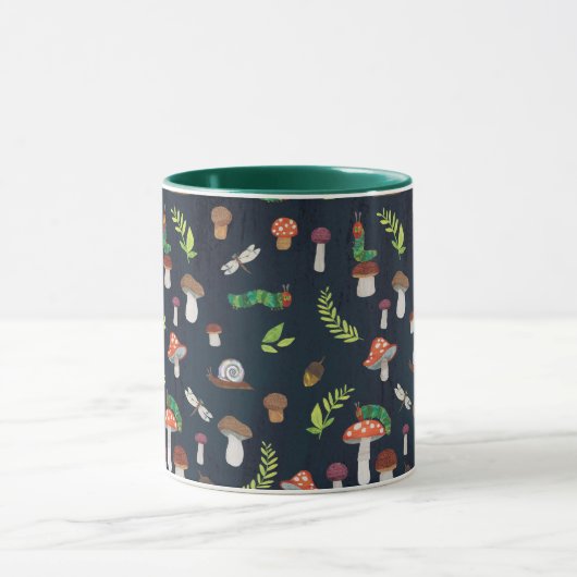 Eric Carle | Bugs en paddenstoelen patroon Mok (Midden)