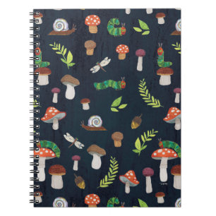 Eric Carle Bugs en Paddenstoelen Patroon Notitieboek