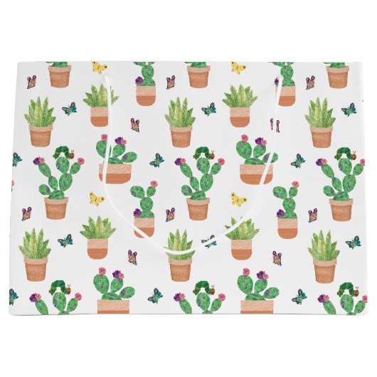 Eric Carle | Caterpillar, Cactus en Butterfly Pa Groot Cadeauzakje (Voorkant)