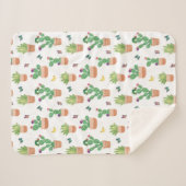 Eric Carle | Caterpillar, Cactus en Butterfly Pa Sherpa Deken (Voorkant (horizontaal))