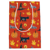 Eric Carle | Caterpillar Halloween Patroon Medium Cadeauzakje (Voorkant)