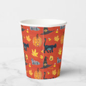 Eric Carle | Caterpillar Halloween Patroon Papieren Bekers (Rechts)