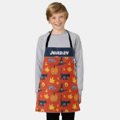 Eric Carle | Caterpillar Halloween Patroon Schort (Gedragen)