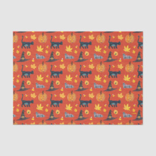 Eric Carle   Caterpillar Halloween Patroon Tissuepapier