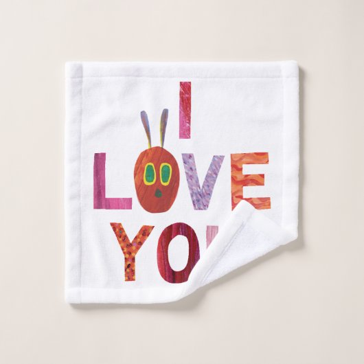 Eric Carle | Caterpillar I Love You (Gant de toilette)
