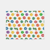 Eric Carle | Caterpillar kerstpatroon Fleece Deken (Voorkant (Horizontaal))