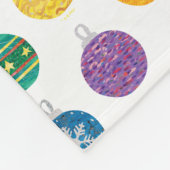 Eric Carle | Caterpillar kerstpatroon Fleece Deken (Hoek)
