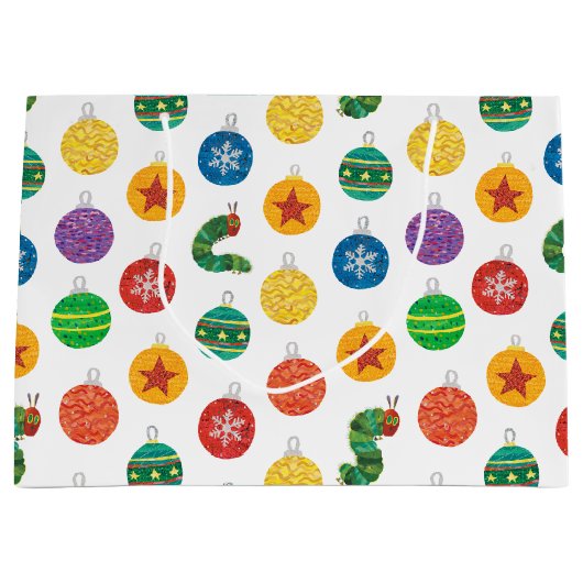 Eric Carle | Caterpillar kerstpatroon Groot Cadeauzakje (Voorkant)