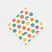 Eric Carle | Caterpillar kerstpatroon Servet (Hoek)