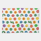 Eric Carle | Caterpillar kerstpatroon Theedoek (Horizontaal)