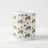 Eric Carle | Caterpillar naar Rainbow Butterfly Extra Grote Beker (Voorkant)