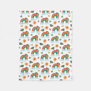 Eric Carle   Caterpillar naar Rainbow Butterfly Fleece Deken