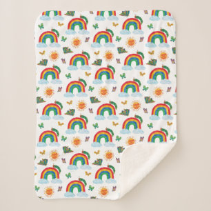 Eric Carle   Caterpillar naar Rainbow Butterfly Sherpa Deken