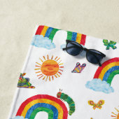 Eric Carle | Caterpillar naar Rainbow Butterfly Strandlaken (In situ)