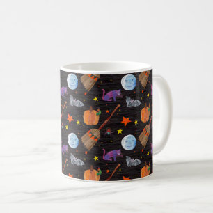 Eric Carle   Caterpillar zwart Halloween patroon Koffiemok
