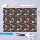 Eric Carle | Caterpillar zwart Halloween patroon Tissuepapier (Craft)