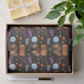 Eric Carle | Caterpillar zwart Halloween patroon Tissuepapier (Geschenk)