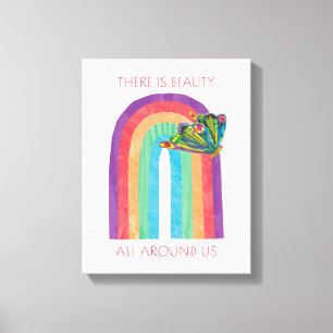 Eric Carle daar Schoonheid is overal om ons heen Canvas Afdruk