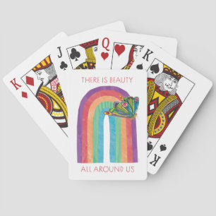 Eric Carle daar Schoonheid is overal om ons heen Pokerkaarten