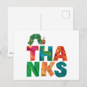Eric Carle | Dank je Rups Briefkaart (Voorkant / Achterkant)