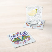 Eric Carle | Dreamer Vierkante Kartonnen Onderzetter (Insitu)