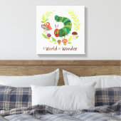 Eric Carle | Een wereld van verwondering Canvas Afdruk (Insitu (Slaapkamer))