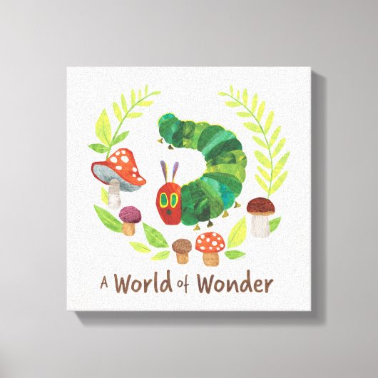 Eric Carle | Een wereld van verwondering Canvas Afdruk (Voorkant)