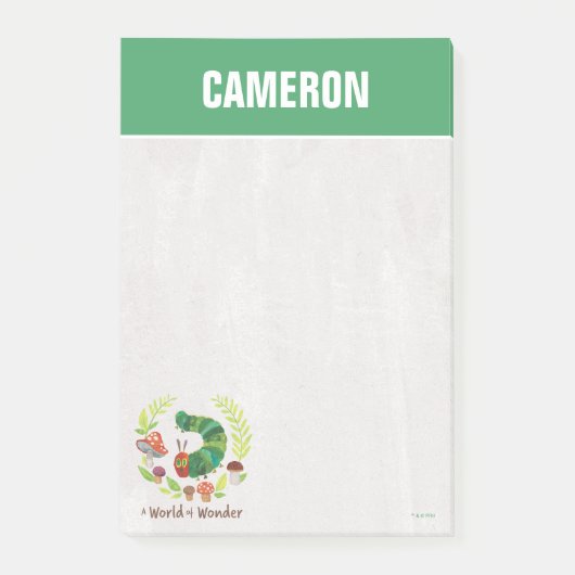 Eric Carle | Een wereld van wonder Post-it® Notes (Voorkant)