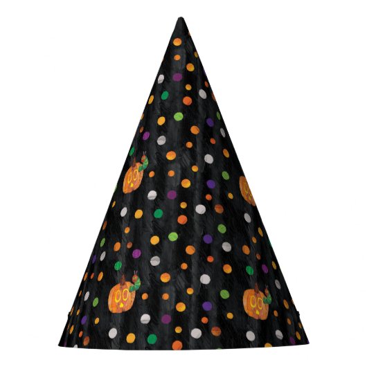 Eric Carle | Halloween polka dot patroon Feesthoedjes (Voorkant)