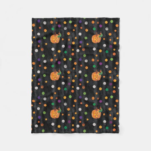 Eric Carle | Halloween polka dot patroon Fleece Deken (Voorkant)