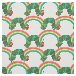 Eric Carle Het zeer hongerige rups patroon Stof