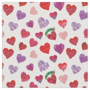 Eric Carle Hongerig Rups Hart Patroon Stof