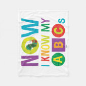 Eric Carle: Ik ken mijn ABC Fleece Deken (Voorkant)