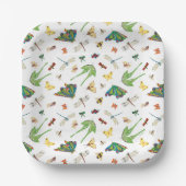 Eric Carle | Is het leven niet mooi? Patroon Papieren Bordje (Voorkant)