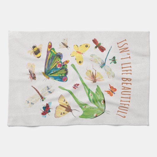 Eric Carle | Is het leven niet mooi? Theedoek (Horizontaal)