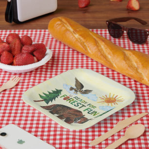 Eric Carle   Klaar voor Forest Fun Papieren Bordje